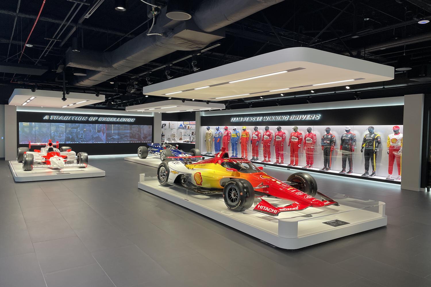 Penske Gallery at the Indianapolis Motor Speedway Museum