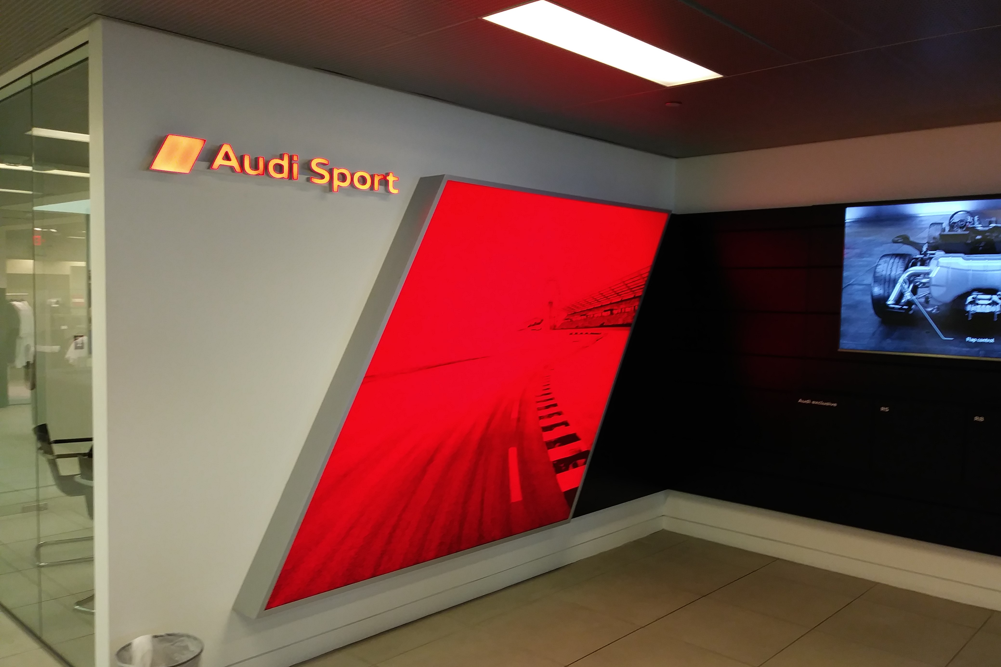 AS-HW-Logo Illuminated Audi Sport Logo - i.M. Branded